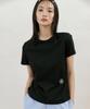 CITYBREEZE Mini Logo Embroidered Short Sleeve T-Shirt_4 Colors