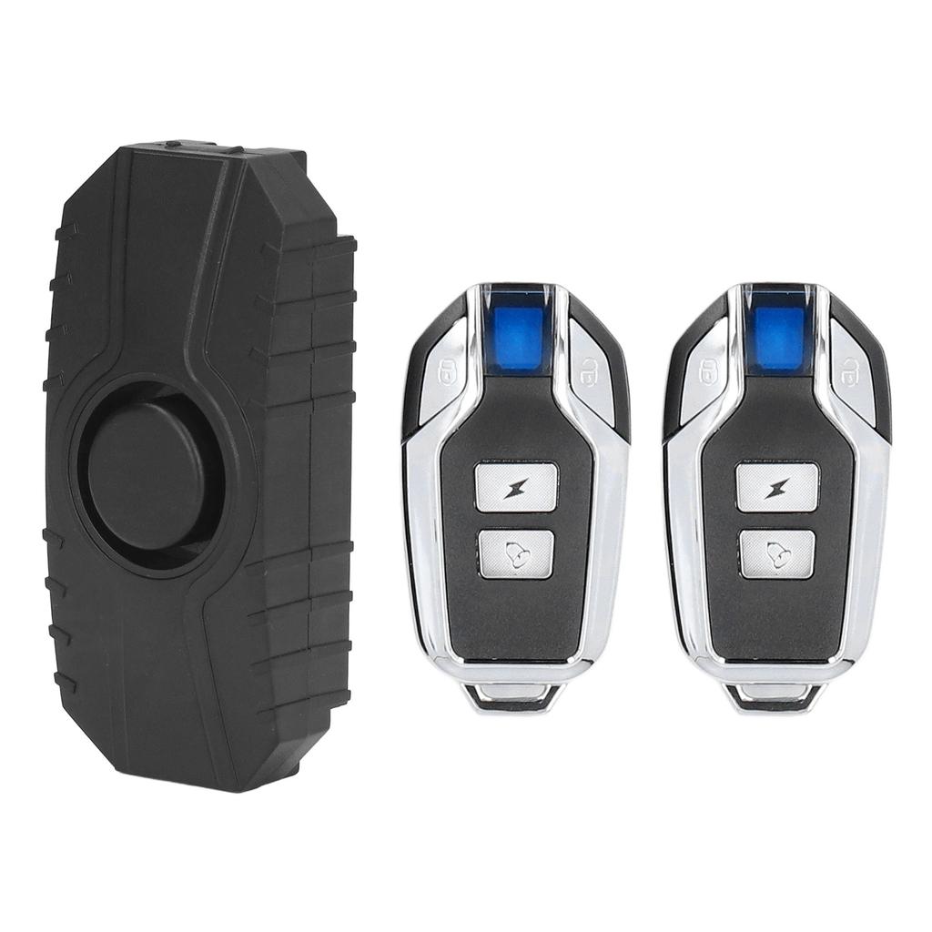 Bike Alarm Wireless Vibration Motion Sensor Waterproof Motorcycle Alarm Remote Electric Bicycle