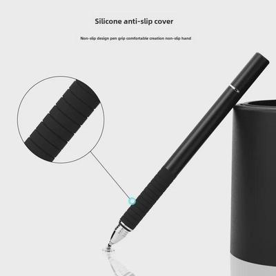 Stilo Multifunzionale: Punta in tessuto conduttivo e ventosa per schermi touch