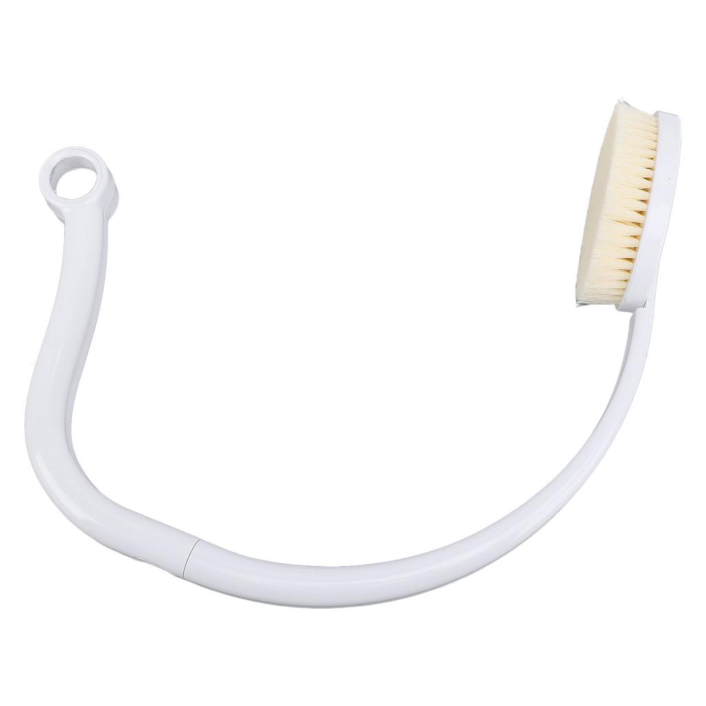 U Shape Bath Brush Detachable Long Handle Hangable Body U Shaped Scrubber for Limited Arm Movement