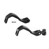 Folding Bike Fork Mount Headlight Bracket Aluminum Alloy Bicycle Light Extender Holder for Enhanced Visibility