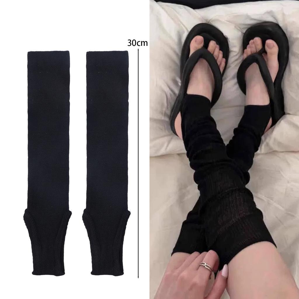 2pairs 2026 Y2k Girls Knee Socks Girls Kawaii Ruffle Leg Cover Sweet Ballet Long Stockings Lolita Boot Cuffs Arm Warmers Hosiery