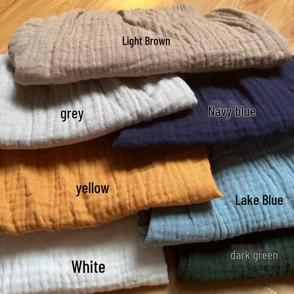 2023 Kids' Summer Cotton & Linen Double-Layer Gauze Shorts