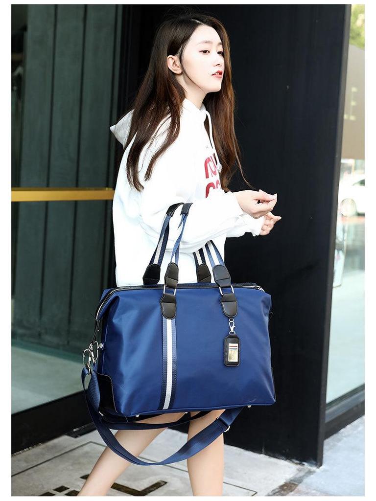 Herren Wasserdichte Schulter-Reise-Duffel-Tasche im koreanischen Stil