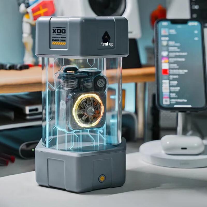 Elvis Audio XOG Cube Cyberpunk Collector's Edition Bluetooth Speaker CN plug (adapter included)