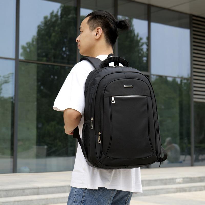 Business Backpack Men's O Large Capacity Multi-compartment Casual Backpack Laptop Bag