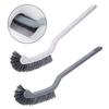 Corner Rim Cleaner Long Handle Graywhite Plastic Toilet Cleaning Brush