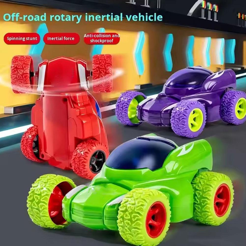 Hot Toys Car Truck Four-wheel Drive Vehicle Stunt Dump Car Inertia Car Toy Dinosaur Pull Back Ideal Gift for Christmas