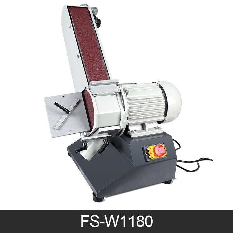 

Fusai Metal Belt Sander Heavy Industrial Grade Multi-Functional Home Standing 380V Stainless Steel Polished Bull Blocker Multi-function Belt machine (1500W 220V)
