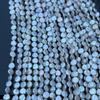 1String, White Natural Freshwater Pearls, Handmade Button Pearl Beads for Jewelry Making DIY Crafts (Beads 8-9mm, Length 36cm)