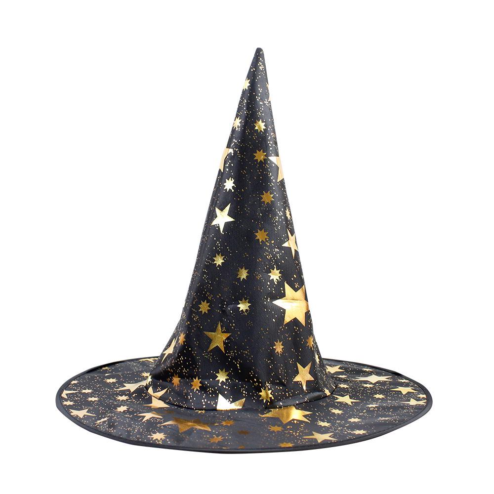 Light-Up Spiderweb Witch Hat Halloween Decoration