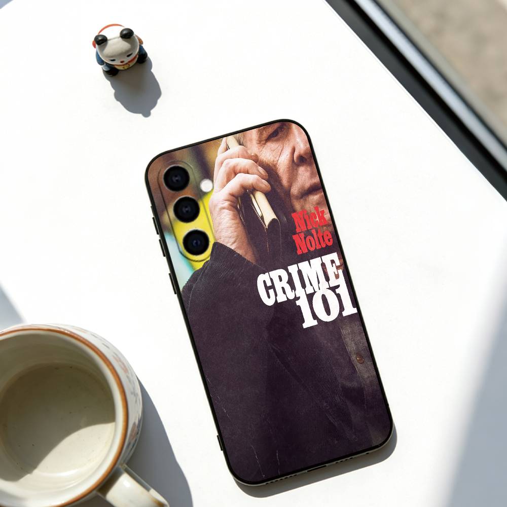 The Movie Crime 101 Phone Case Black Silicone Soft For Samsung Galaxy A73,A72,A71,A70,A53,A52,A51