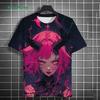 Men's Top Fashion Cartoon Pattern T-shirt
