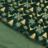 PV Velvet Gold Stamping Fabric for Autumn & Winter - Ideal for Christmas Tree, Plush Snowflake Clothing, Shoes, Hats, Luggage, and Toys.