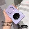 For Honor Magic 8 7 6 Pro Case New Lychee Pattern CD Magnetic Ring Ultra-Thin Cover For For Honor Magic8 Pro Shockproof Funda