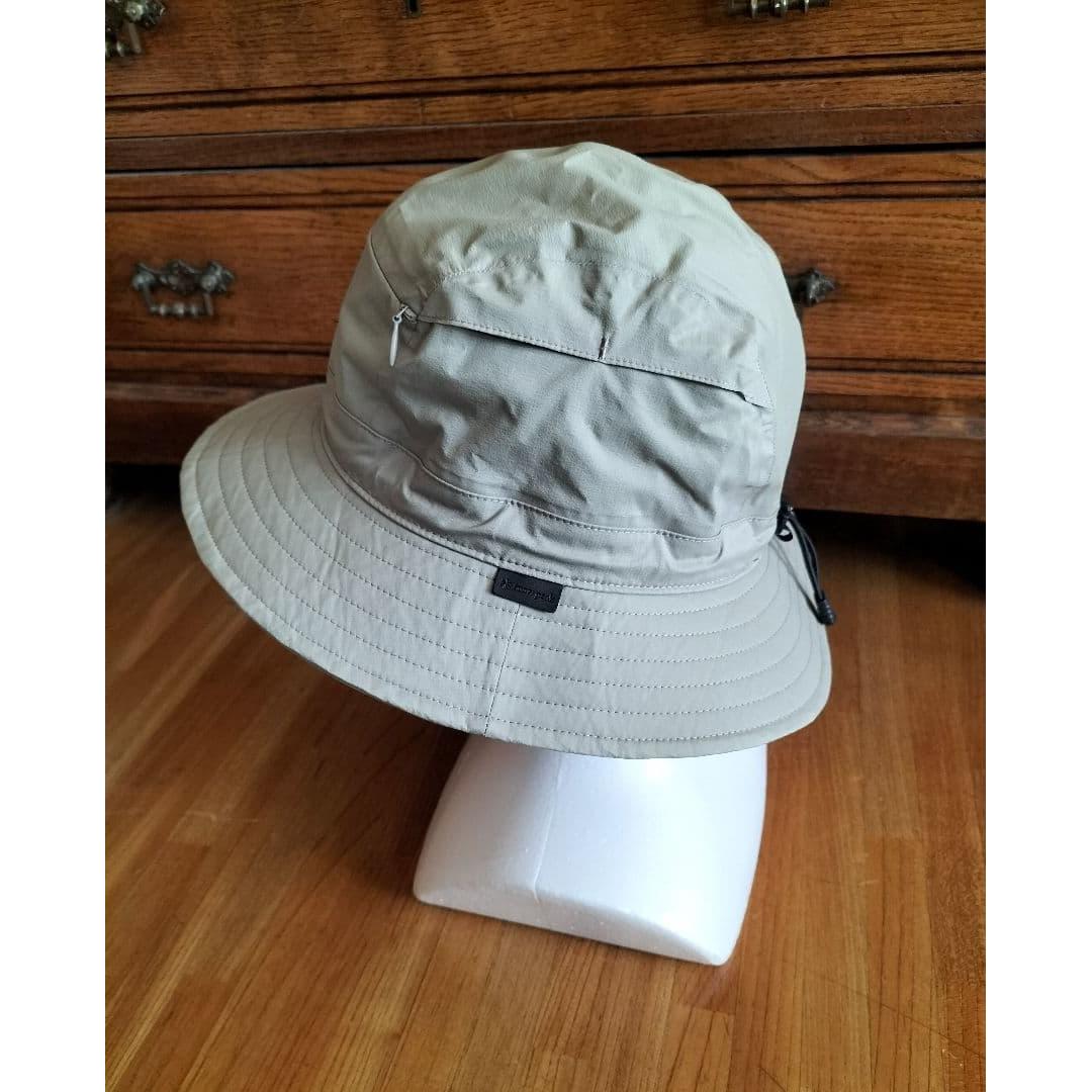 Used Snow Peak Waterproof Breathable Rain Hat Hat Outdoor Mountain Climbing