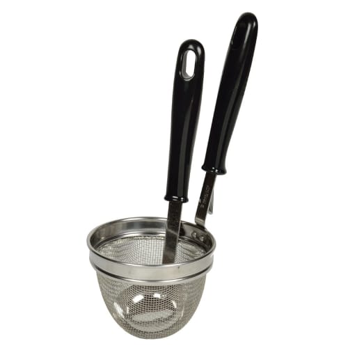 Pearl Metal Herb Kitchen Miso Strainer Set, Black, Made in Japan, C-9707