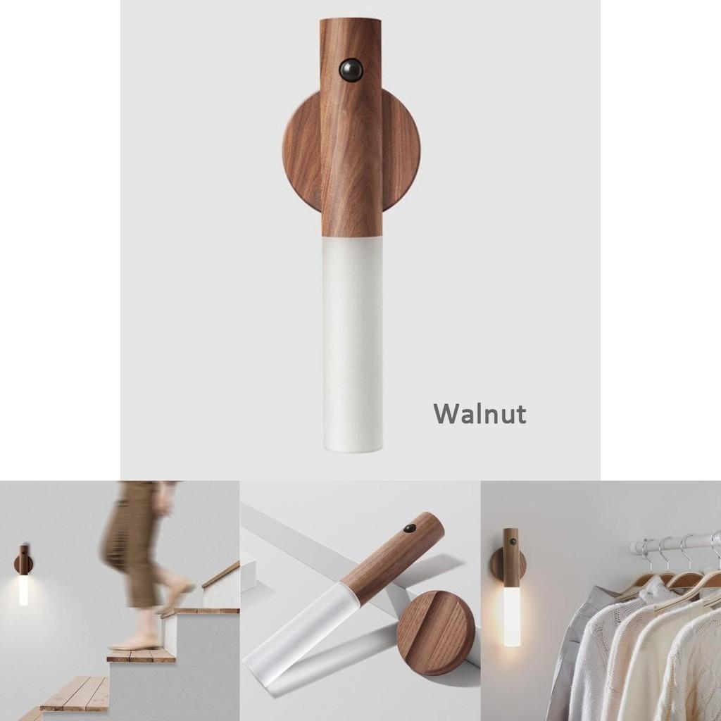 Wireless Smart Led Night Light With Dusk-to-dawn Sensor And Magnetic Base