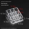 Transparent Lipstick Storage Box - 24/36/40 Grid Plastic Display Stand for Cosmetics