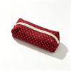Korean Polka stationery case,makeup/office/school supplies,multiple colors available,back to school gifts,Christmas,holiday gift
