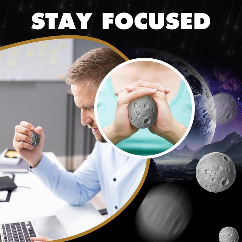 

Toys Kids Childrens 1PCS Moon Stress Balls, Crater Design Squeeze Anxiety Fidget Sensory for Adults United States