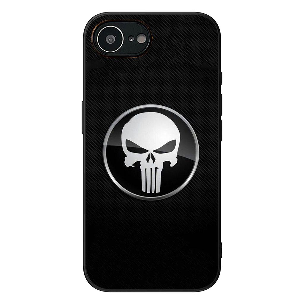 Die Marvel Punisher Schädel Hülle Handyhülle für Samsung Galaxy A56 A26 A36 A10 A20 A30 A31 A32 A50 A51 A52 A53 A33 A12 A14 Hülle