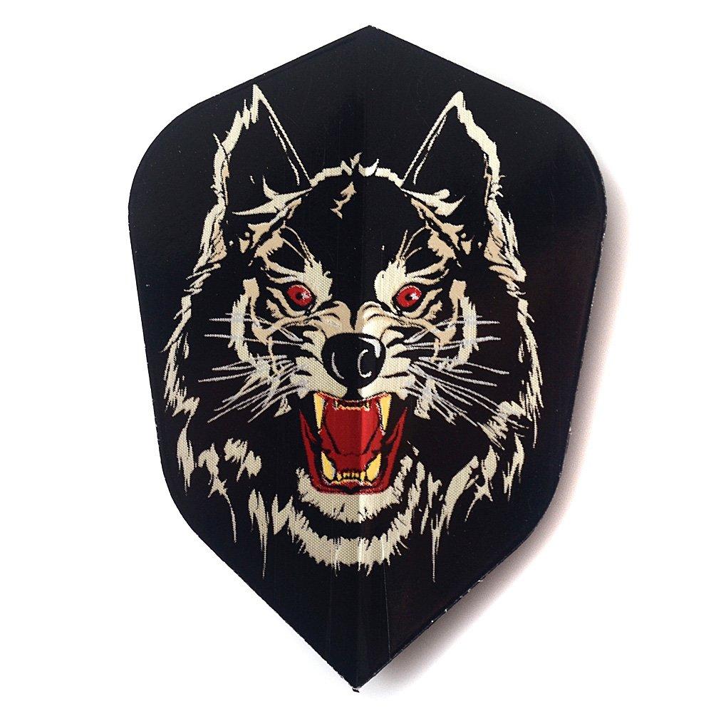 CUESOUL Latest Wolf Design Series Soft Tip Darts 16 Gram Barrel of (Set 3) (SkyWolfF-88)
