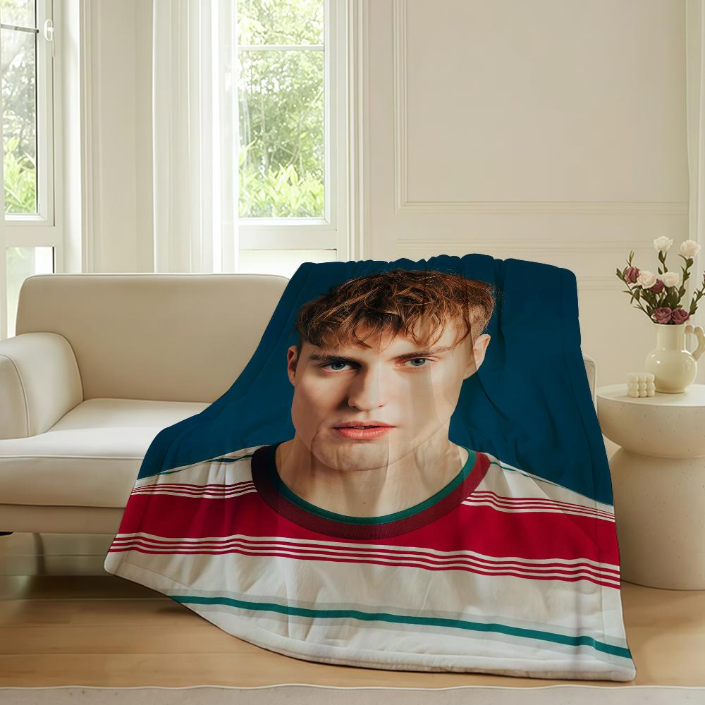 British singer Sam Fender Blanket For Sofa Office Bed Plane Travel Sleep Read Relax Camping Soft And Warm