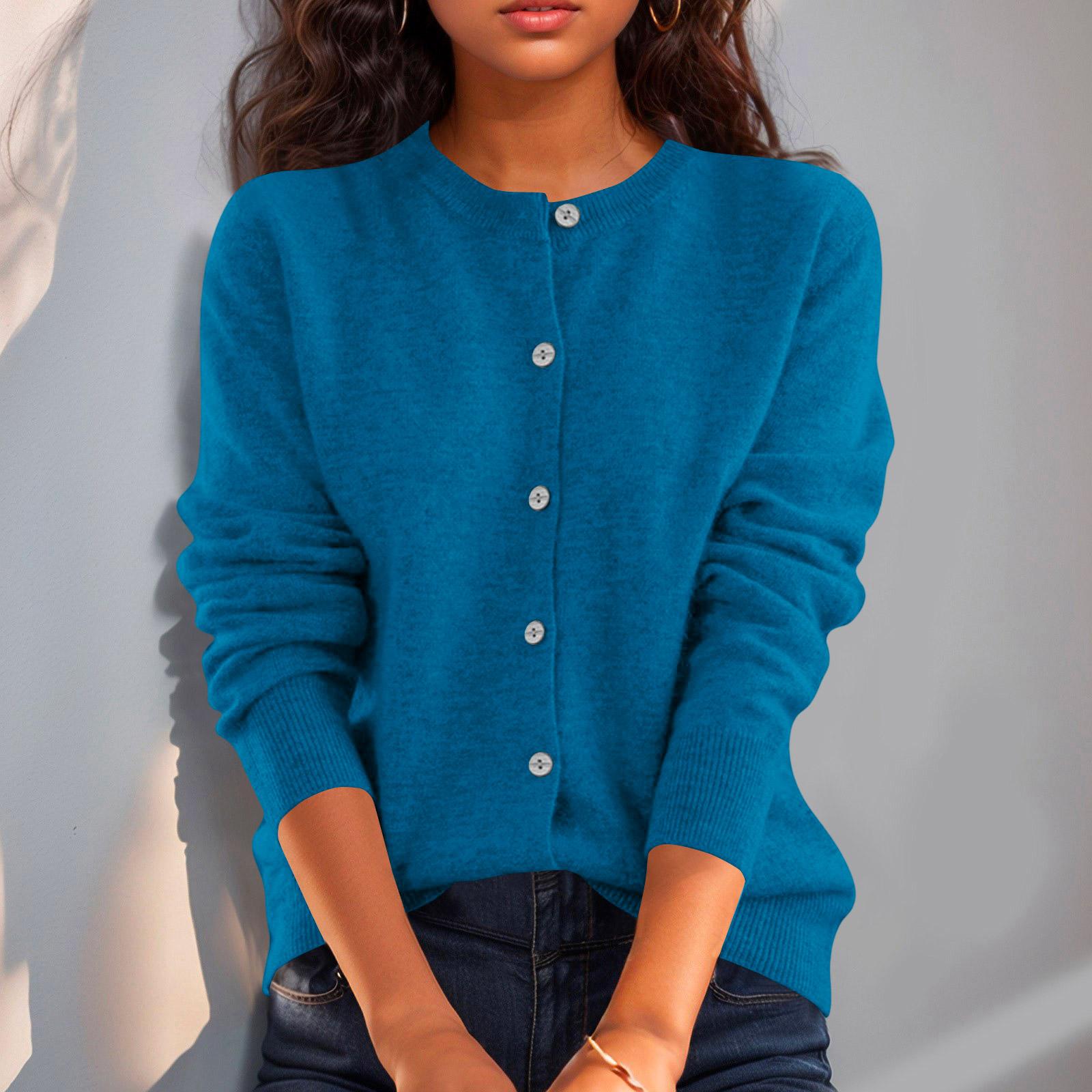 Women s Casual Hooded Long Sleeved Knitted Sweater With Pullover And Base Layer Knitted Sweater XXL