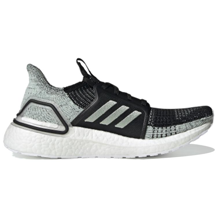 New Adidas Ultra Boost 2019 Core Black Linen Green Women's G27484