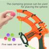 Children's archers, elastic shooting, sponge ball throwing, parent-child interactive toys, outdoor sports