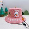 Children's Cartoon Beach Hat - Breathable, Spring/Autumn Style, Flat Top Bucket Hat