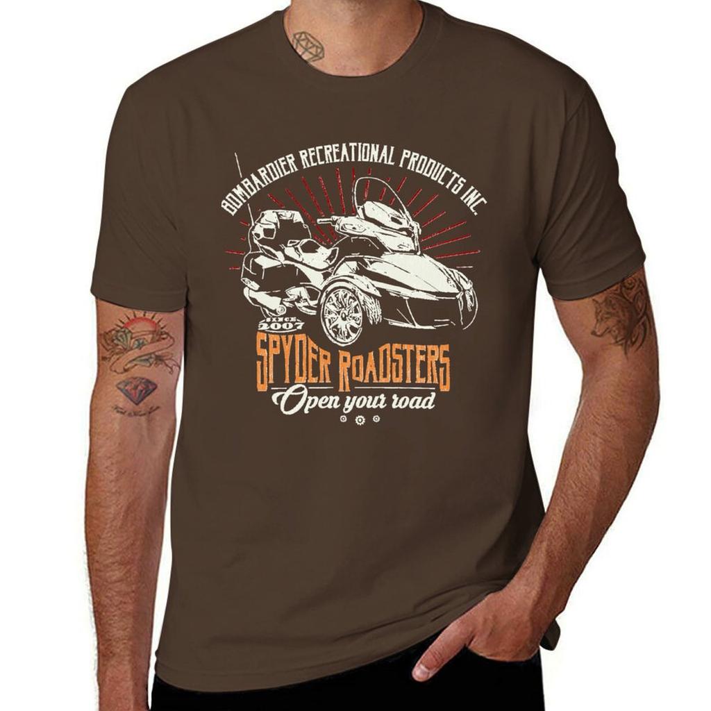 Can Am Spyder BRP Roadsters T-Shirt Funnys Heavyweights Fruit of the Loom Mens T Shirts