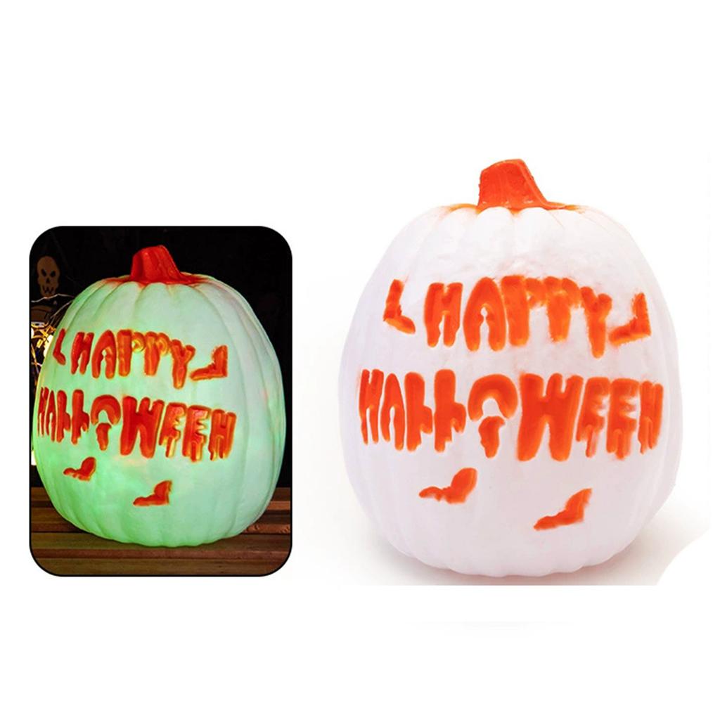 Color Changing Sound Control Pumpkin Light For Halloween, Happy Halloween  LED Lamp Ornament For Haunted House  And Home Decor