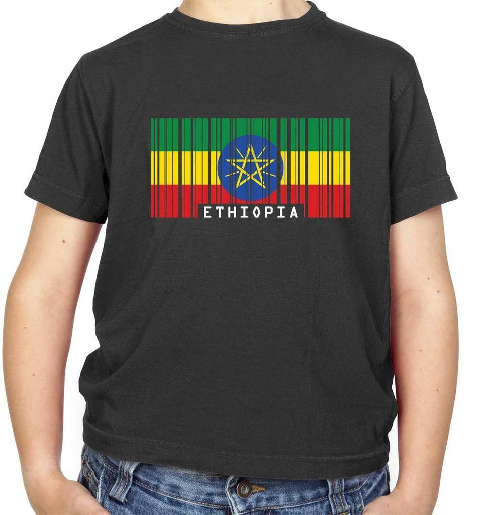 Ethiopia Flag Kids T-Shirt - Addis Ababa - Africa - Country - Travel - Flags