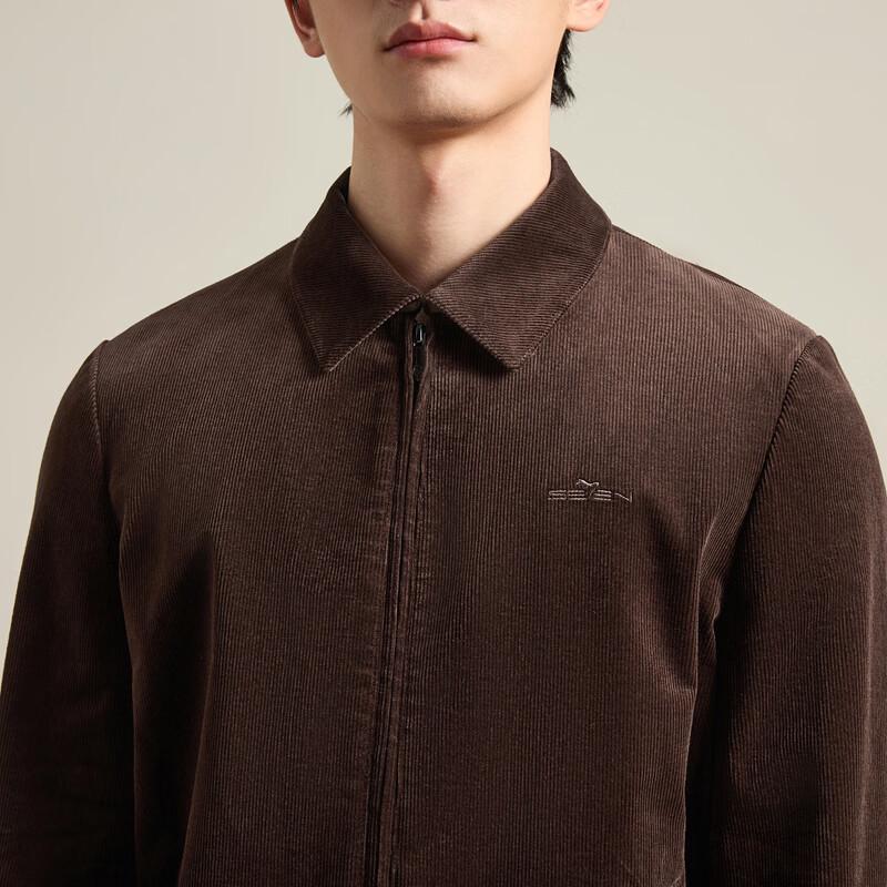 SEVEN Men's Corduroy Business Casual Jacket