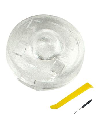 HTharros Auto Light Sensor Cover Toyota Daihatsu Universal Car Auto Dimming 18mm Conlite Translucent Clear Lens K