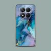 Phone Case for Xiaomi Redmi 15C 14C 12C 13C 4G Redmi Note 15 14 13 12 11 10 Pro Plus 5G Cover Watercolor Abstract Marble Pattern