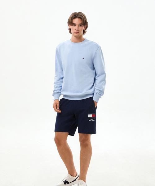TOMMY HILFIGER Essentials Terry Crewneck T-Shirt (T12G6Tpo030Mt1C1O)