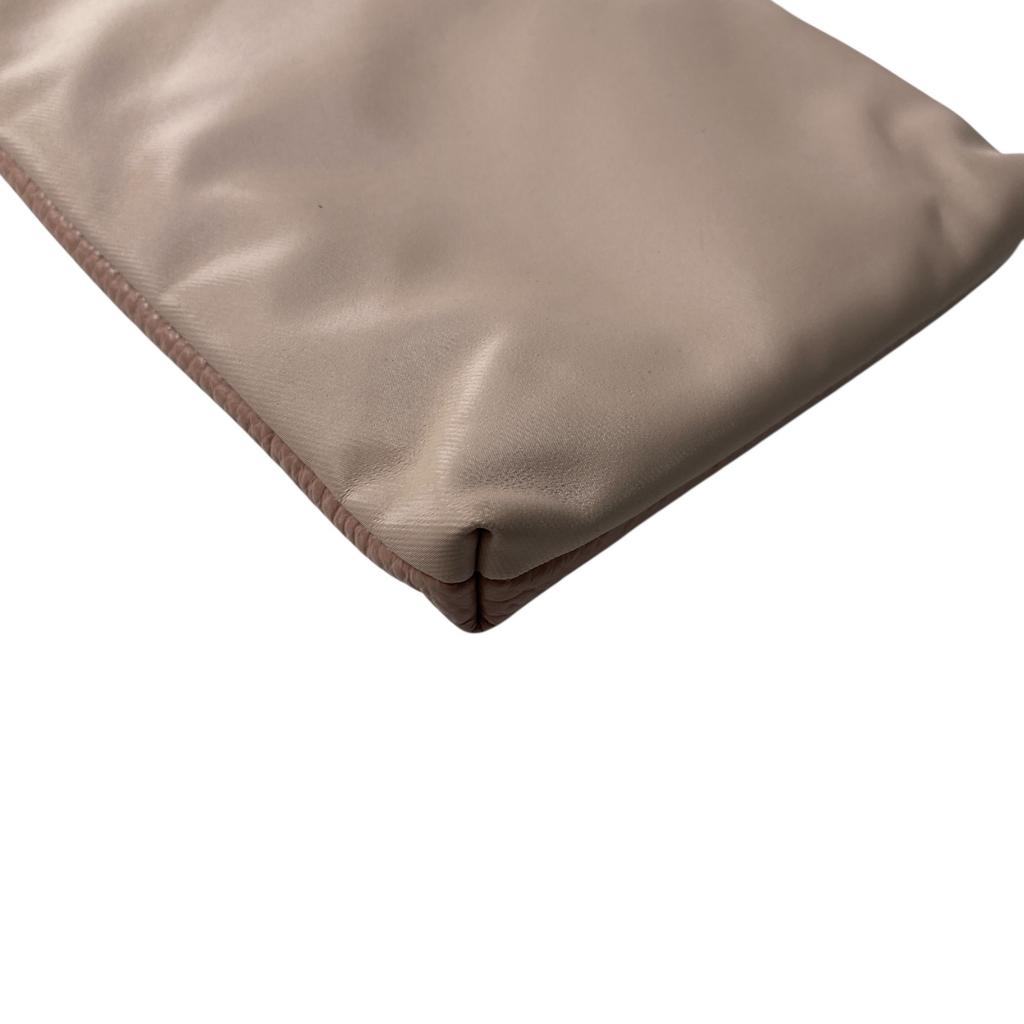 Used Shoulder Bag Pink leather Women