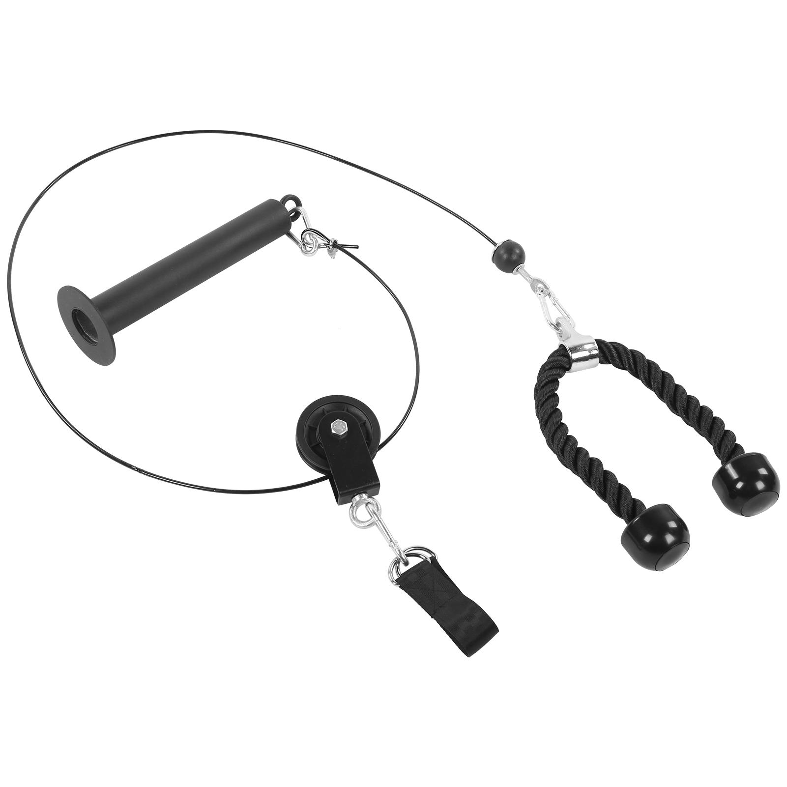 

Fitness Gym Pulley System DIY Loading Lifting Machine Triceps Power Muscle Training Kits