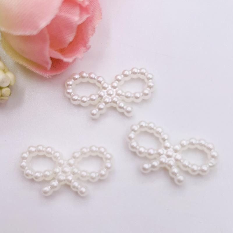 Pearl Bow Star Heart Patch for DIY Hair Accessories & Ornaments