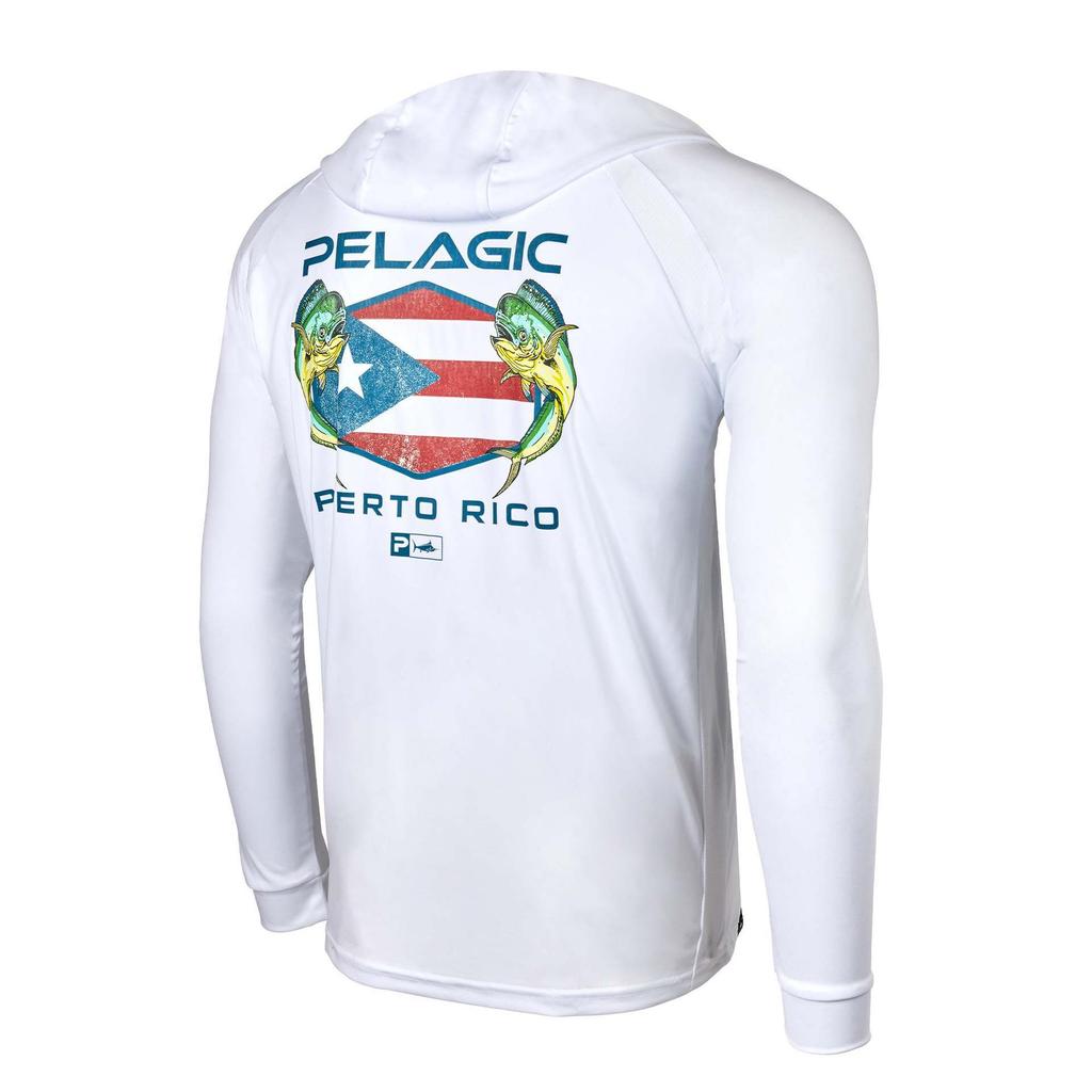 Pelagic Fishing Suit Men's and Women's Hooded Long Sleeve Shirt Outdoor Summer Sunscreen Clothing Breathable Quick Dry Fishing Suit