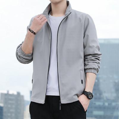 Jacke Herren Dünn Frühling und Herbst Trendmarke Herrenjacke Mode Werkzeug Herrenjacke Herren