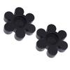 2Pcs Rubber   Couplers 6M6 4581J 00 00 Black Color Replacement for Waverunner III 650 Superjet 650 Motor Shaft Coupler Coupling