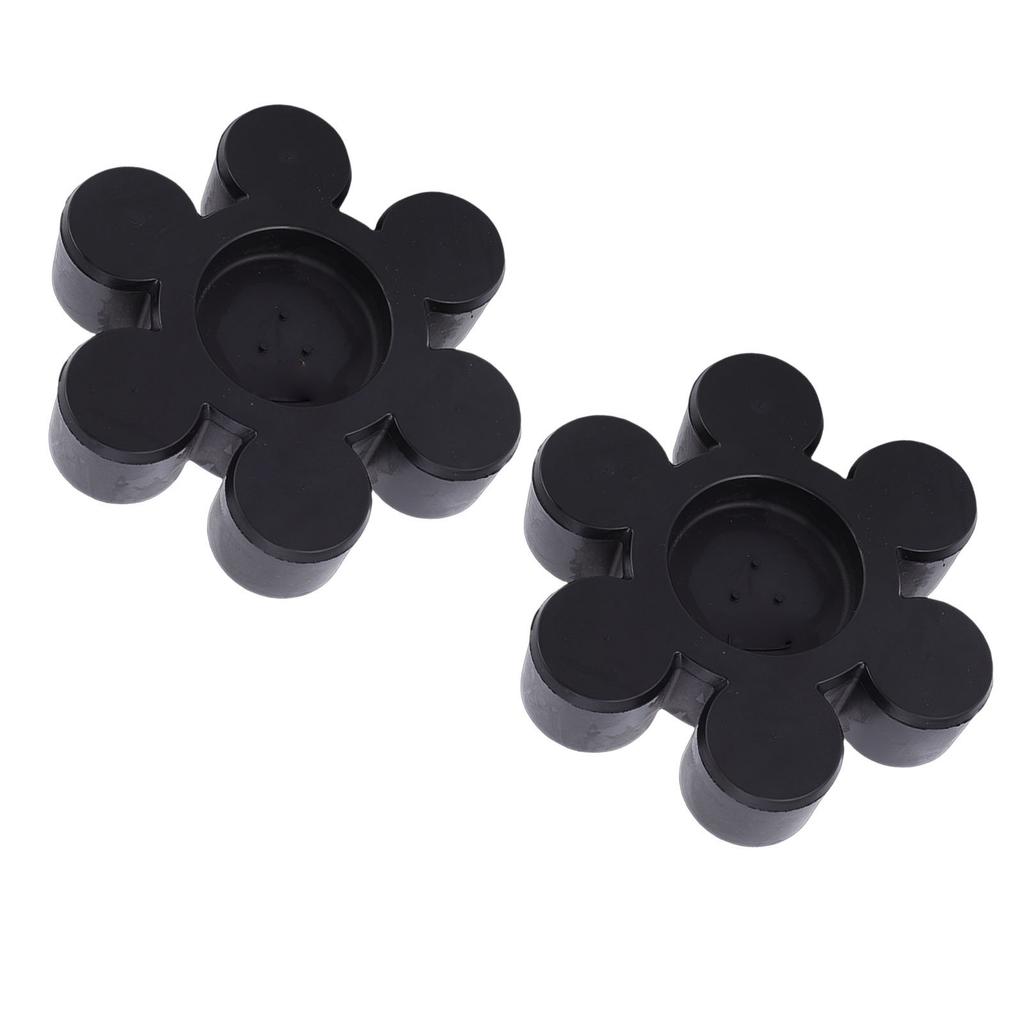 2Pcs Rubber Couplers 6M6 4581J 00 00 Black Color Replacement for Waverunner III 650 Superjet 650 Motor Shaft Coupler Coupling