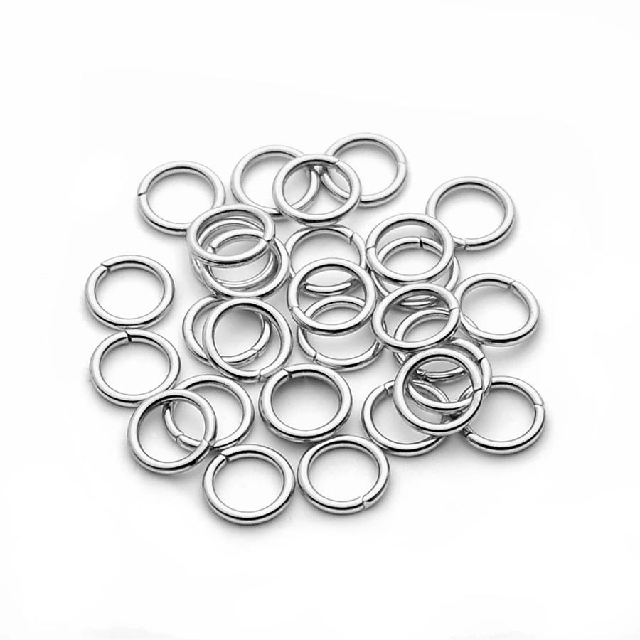 535Pcs/Set Open Jump Ring 4/5/6/8/9/10mm Split Rings Connector For Jewelry Bracelet Necklaces Diy Accessories