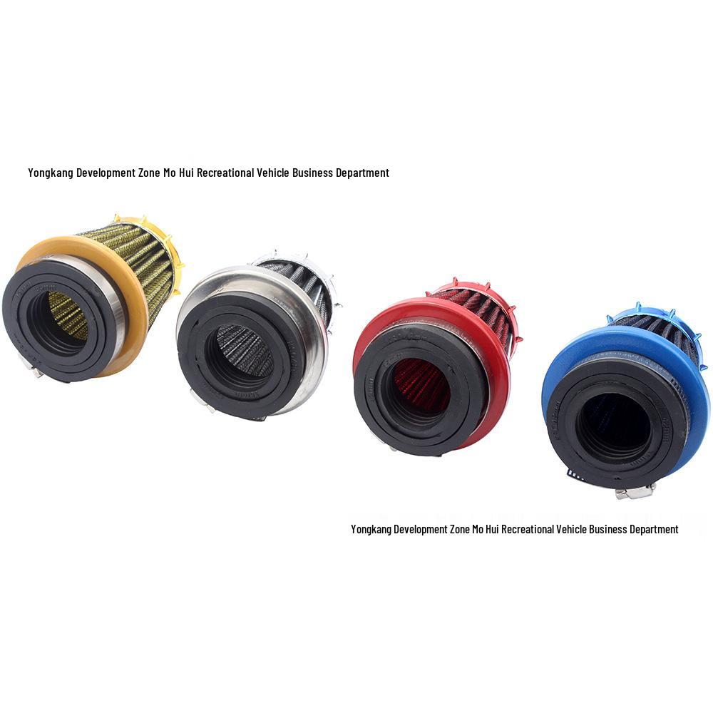 ATV GY6 Scooter Motorcycle Beach Off-Road Vehicle Air Filter - 35/42/48MM Mushroom Head