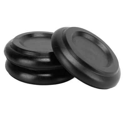 3 Stück Klavierräder-Schutzpads für aufrechte und Flügelklaviere, rutschfest, für Hartholzböden, Buche
