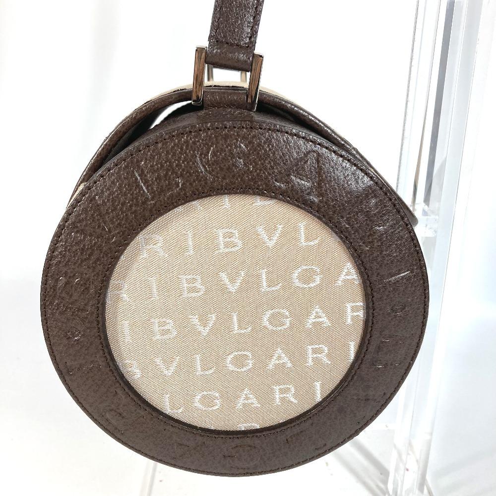 BVLGARI BVLGARI BVLGARI logo B-ZERO1 B-Zero One Drum Shoulder Bag Hand Bag